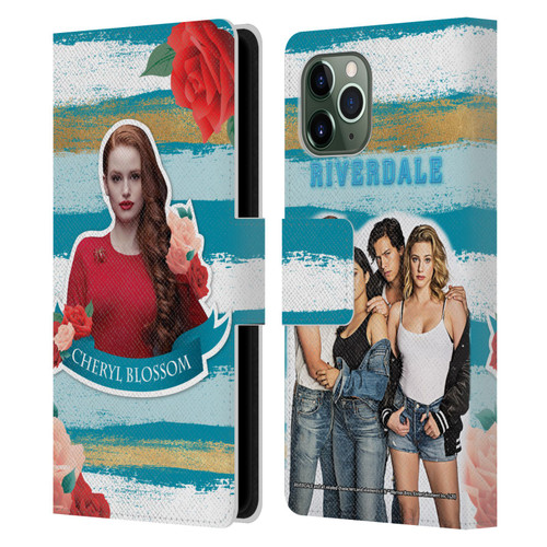 Riverdale Graphics Cheryl Blossom Leather Book Wallet Case Cover For Apple iPhone 11 Pro