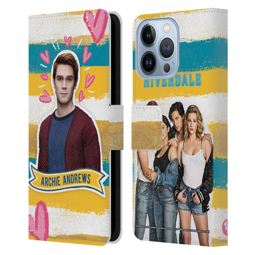 Riverdale Graphics Archie Andrews Leather Book Wallet Case Cover For Apple iPhone 13 Pro