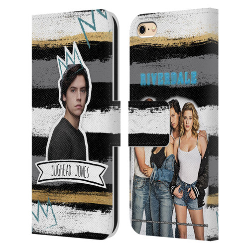 Riverdale Graphics Jughead Jones Leather Book Wallet Case Cover For Apple iPhone 6 / iPhone 6s