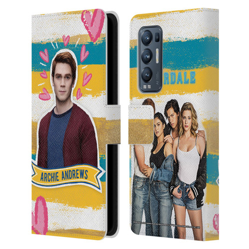 Riverdale Graphics Archie Andrews Leather Book Wallet Case Cover For OPPO Find X3 Neo / Reno5 Pro+ 5G