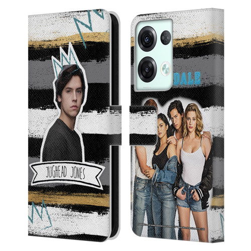 Riverdale Graphics Jughead Jones Leather Book Wallet Case Cover For OPPO Reno8 Pro