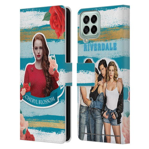 Riverdale Graphics Cheryl Blossom Leather Book Wallet Case Cover For Samsung Galaxy M33 (2022)