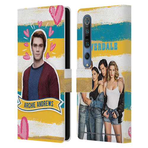 Riverdale Graphics Archie Andrews Leather Book Wallet Case Cover For Xiaomi Mi 10 5G / Mi 10 Pro 5G