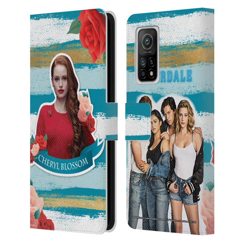 Riverdale Graphics Cheryl Blossom Leather Book Wallet Case Cover For Xiaomi Mi 10T 5G