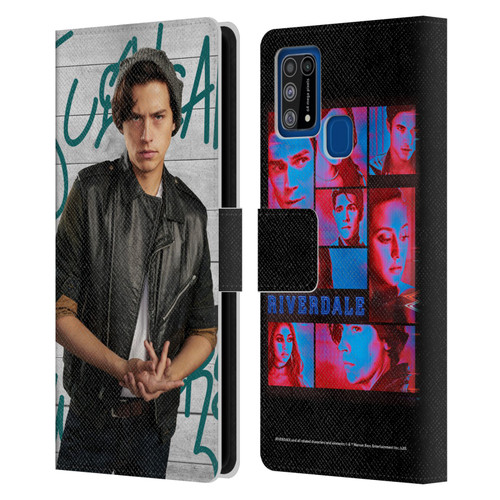 Riverdale Posters Jughead Jones 3 Leather Book Wallet Case Cover For Samsung Galaxy M31 (2020)