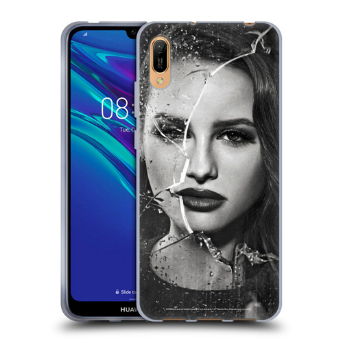 Riverdale Broken Glass Portraits Cheryl Blossom Soft Gel Case for Huawei Y6 Pro (2019)