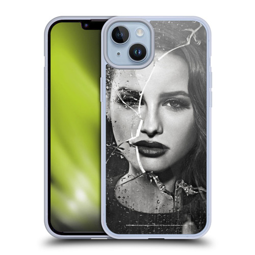 Riverdale Broken Glass Portraits Cheryl Blossom Soft Gel Case for Apple iPhone 14 Plus