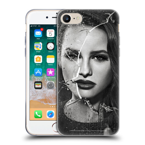 Riverdale Broken Glass Portraits Cheryl Blossom Soft Gel Case for Apple iPhone 7 / 8 / SE 2020 & 2022