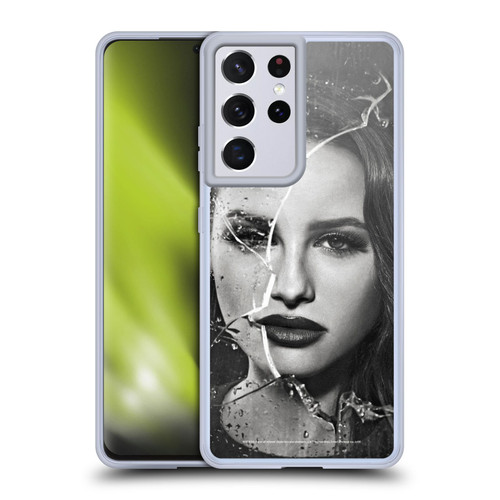 Riverdale Broken Glass Portraits Cheryl Blossom Soft Gel Case for Samsung Galaxy S21 Ultra 5G