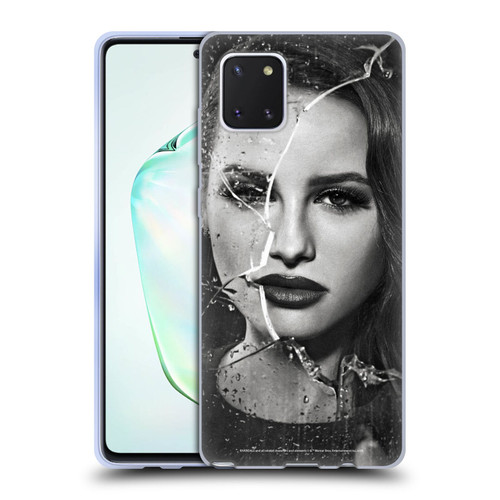 Riverdale Broken Glass Portraits Cheryl Blossom Soft Gel Case for Samsung Galaxy Note10 Lite