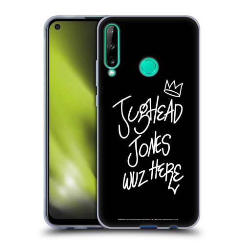 Riverdale Graphic Art Jughead Wuz Here Soft Gel Case for Huawei P40 lite E