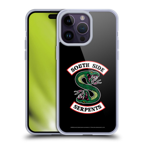 Riverdale Graphic Art South Side Serpents Soft Gel Case for Apple iPhone 14 Pro Max