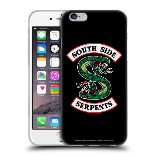 Riverdale Graphic Art South Side Serpents Soft Gel Case for Apple iPhone 6 / iPhone 6s