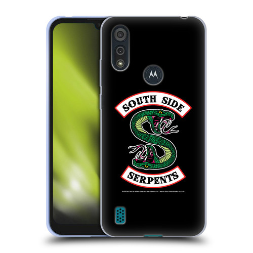 Riverdale Graphic Art South Side Serpents Soft Gel Case for Motorola Moto E6s (2020)