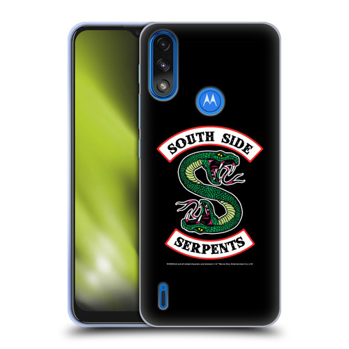 Riverdale Graphic Art South Side Serpents Soft Gel Case for Motorola Moto E7 Power / Moto E7i Power