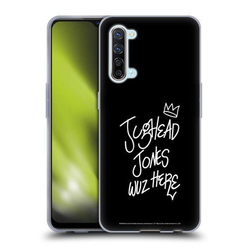 Riverdale Graphic Art Jughead Wuz Here Soft Gel Case for OPPO Find X2 Lite 5G