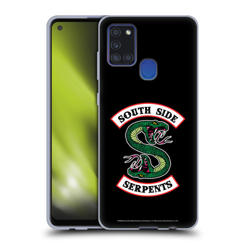 Riverdale Graphic Art South Side Serpents Soft Gel Case for Samsung Galaxy A21s (2020)