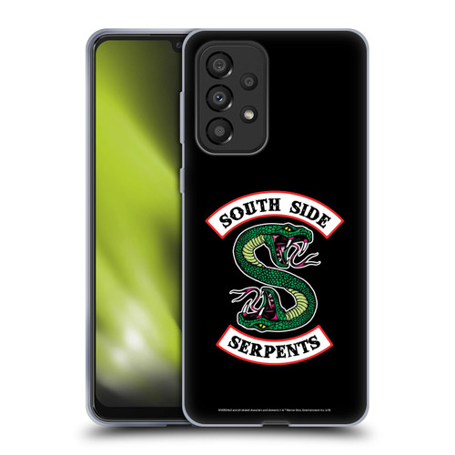 Riverdale Graphic Art South Side Serpents Soft Gel Case for Samsung Galaxy A33 5G (2022)