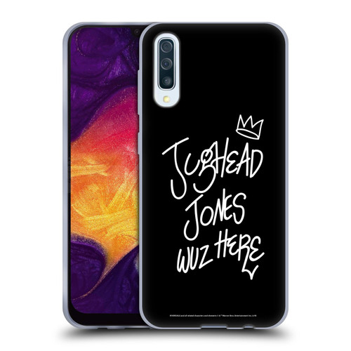 Riverdale Graphic Art Jughead Wuz Here Soft Gel Case for Samsung Galaxy A50/A30s (2019)