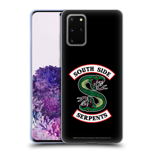 Riverdale Graphic Art South Side Serpents Soft Gel Case for Samsung Galaxy S20+ / S20+ 5G