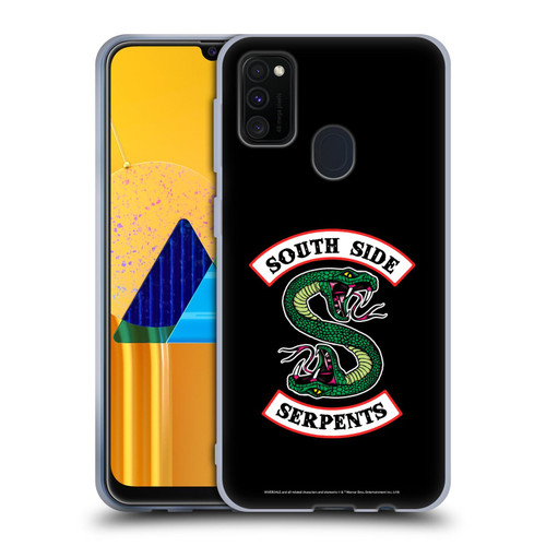 Riverdale Graphic Art South Side Serpents Soft Gel Case for Samsung Galaxy M30s (2019)/M21 (2020)