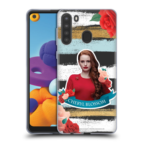 Riverdale Graphics Cheryl Blossom Soft Gel Case for Samsung Galaxy A21 (2020)