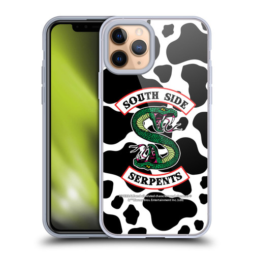 Riverdale South Side Serpents Cow Logo Soft Gel Case for Apple iPhone 11 Pro
