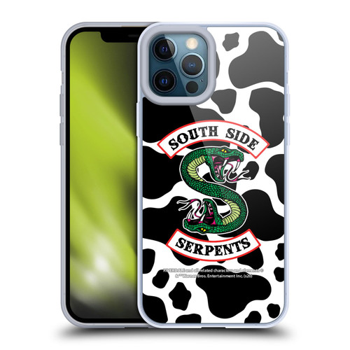 Riverdale South Side Serpents Cow Logo Soft Gel Case for Apple iPhone 12 Pro Max