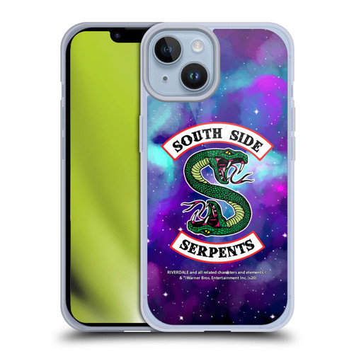 Riverdale South Side Serpents Nebula Logo 1 Soft Gel Case for Apple iPhone 14