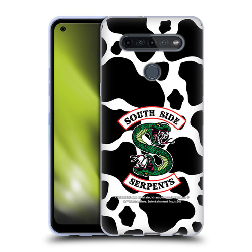 Riverdale South Side Serpents Cow Logo Soft Gel Case for LG K51S