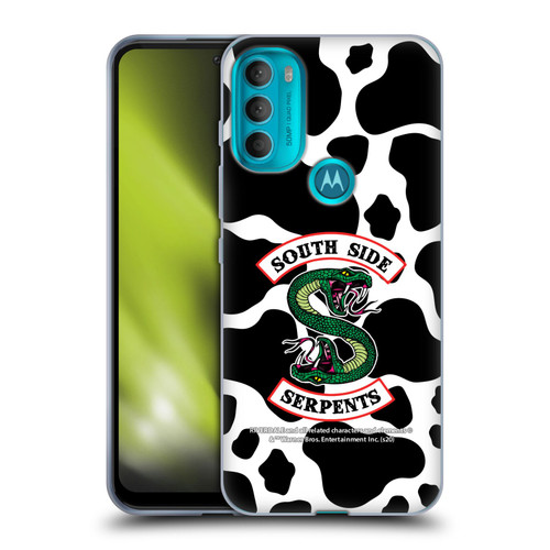 Riverdale South Side Serpents Cow Logo Soft Gel Case for Motorola Moto G71 5G