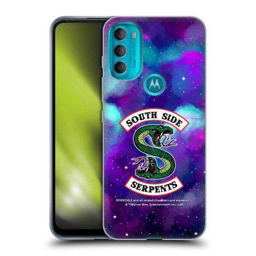 Riverdale South Side Serpents Nebula Logo 1 Soft Gel Case for Motorola Moto G71 5G