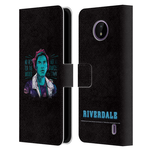 Riverdale Art Jughead Jones Leather Book Wallet Case Cover For Nokia C10 / C20