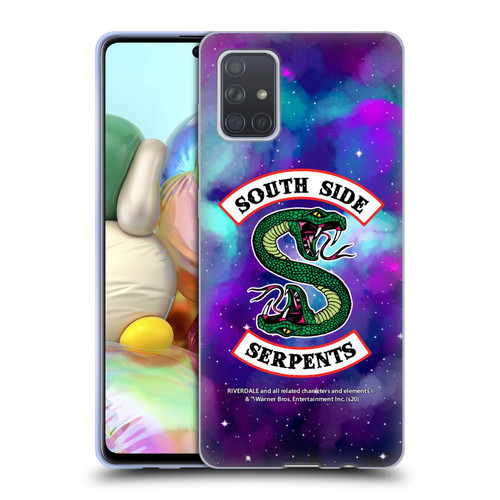 Riverdale South Side Serpents Nebula Logo 1 Soft Gel Case for Samsung Galaxy A71 (2019)