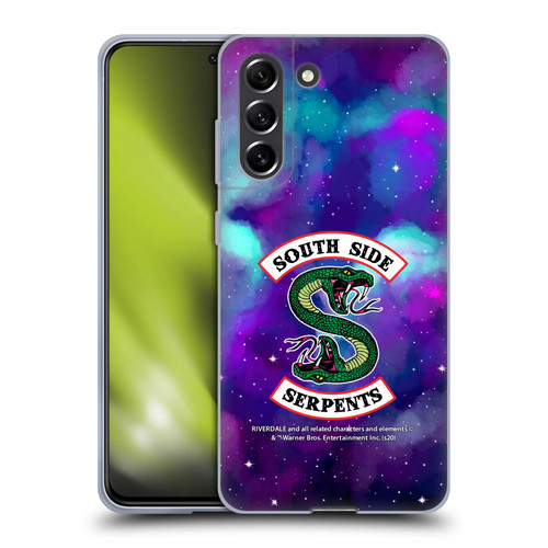 Riverdale South Side Serpents Nebula Logo 1 Soft Gel Case for Samsung Galaxy S21 FE 5G