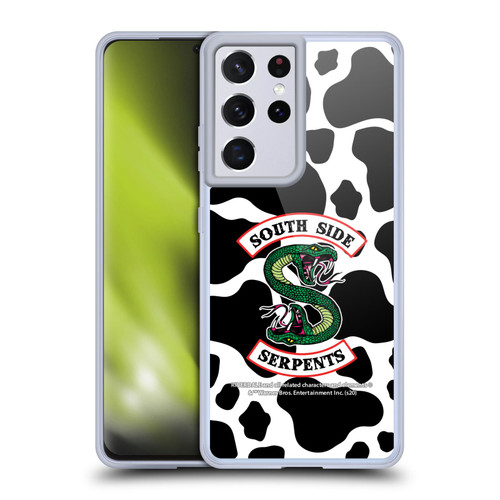 Riverdale South Side Serpents Cow Logo Soft Gel Case for Samsung Galaxy S21 Ultra 5G