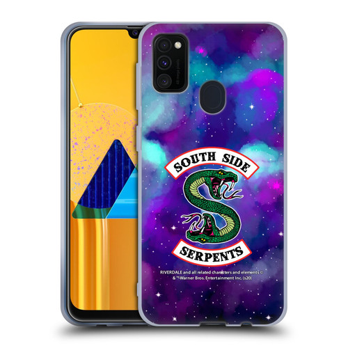 Riverdale South Side Serpents Nebula Logo 1 Soft Gel Case for Samsung Galaxy M30s (2019)/M21 (2020)