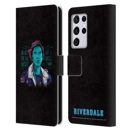 Riverdale Art Jughead Jones Leather Book Wallet Case Cover For Samsung Galaxy S21 Ultra 5G