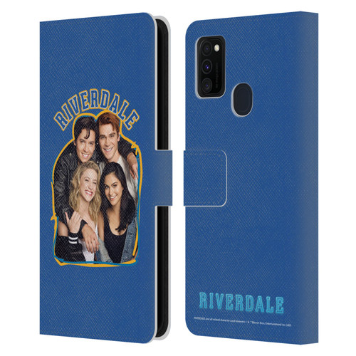 Riverdale Art Riverdale Cast 2 Leather Book Wallet Case Cover For Samsung Galaxy M30s (2019)/M21 (2020)