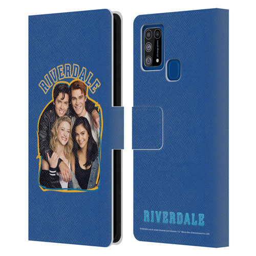 Riverdale Art Riverdale Cast 2 Leather Book Wallet Case Cover For Samsung Galaxy M31 (2020)