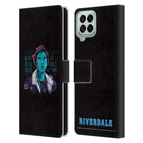 Riverdale Art Jughead Jones Leather Book Wallet Case Cover For Samsung Galaxy M53 (2022)