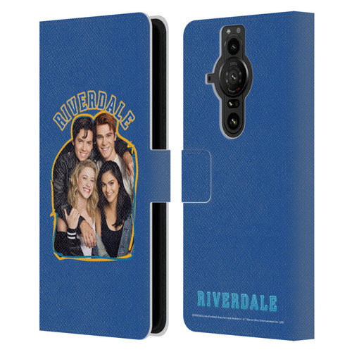 Riverdale Art Riverdale Cast 2 Leather Book Wallet Case Cover For Sony Xperia Pro-I