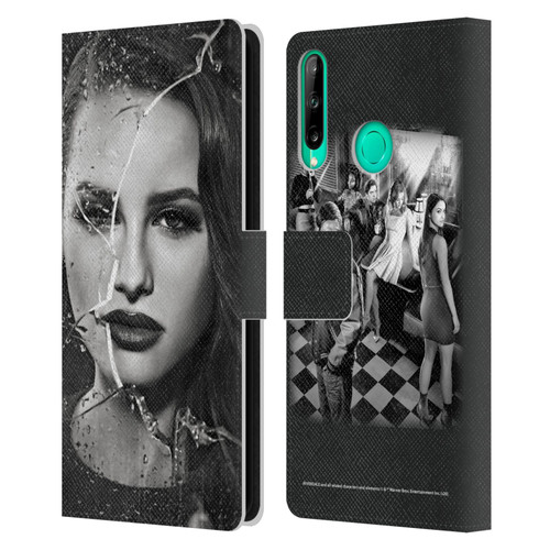 Riverdale Broken Glass Portraits Cheryl Blossom Leather Book Wallet Case Cover For Huawei P40 lite E