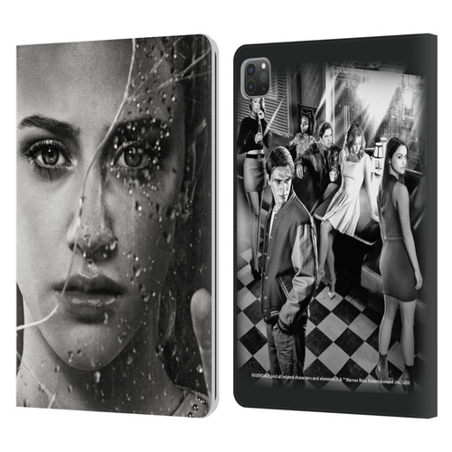 Riverdale Broken Glass Portraits Betty Cooper Leather Book Wallet Case Cover For Apple iPad Pro 11 2020 / 2021 / 2022