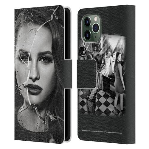 Riverdale Broken Glass Portraits Cheryl Blossom Leather Book Wallet Case Cover For Apple iPhone 11 Pro