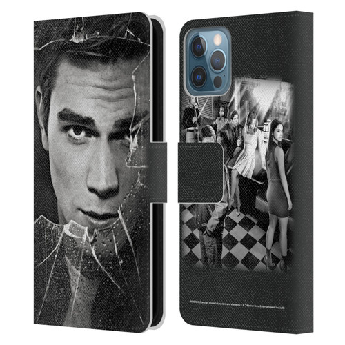Riverdale Broken Glass Portraits Archie Andrews Leather Book Wallet Case Cover For Apple iPhone 12 / iPhone 12 Pro