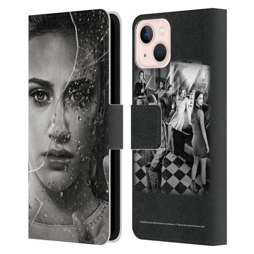 Riverdale Broken Glass Portraits Betty Cooper Leather Book Wallet Case Cover For Apple iPhone 13