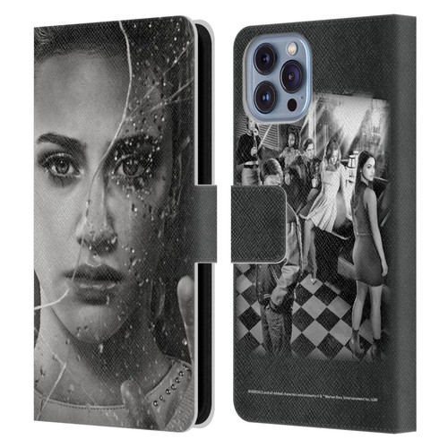 Riverdale Broken Glass Portraits Betty Cooper Leather Book Wallet Case Cover For Apple iPhone 14