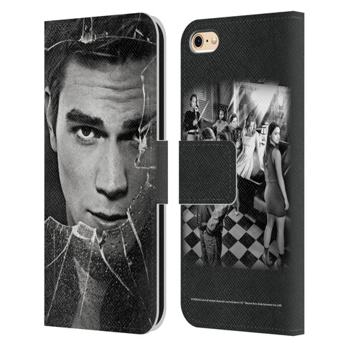 Riverdale Broken Glass Portraits Archie Andrews Leather Book Wallet Case Cover For Apple iPhone 6 / iPhone 6s