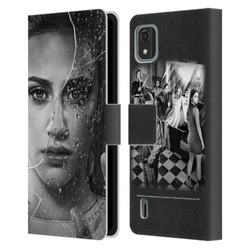 Riverdale Broken Glass Portraits Betty Cooper Leather Book Wallet Case Cover For Nokia C2 2nd Edition